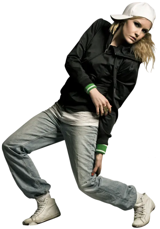 Hip-hop Dancer in Action