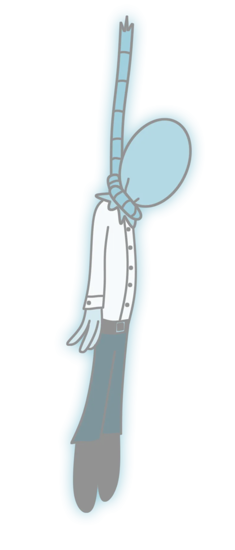 Hanging Transparent Ghost