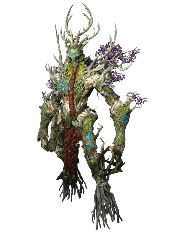 Fantasy Tree Creature Character