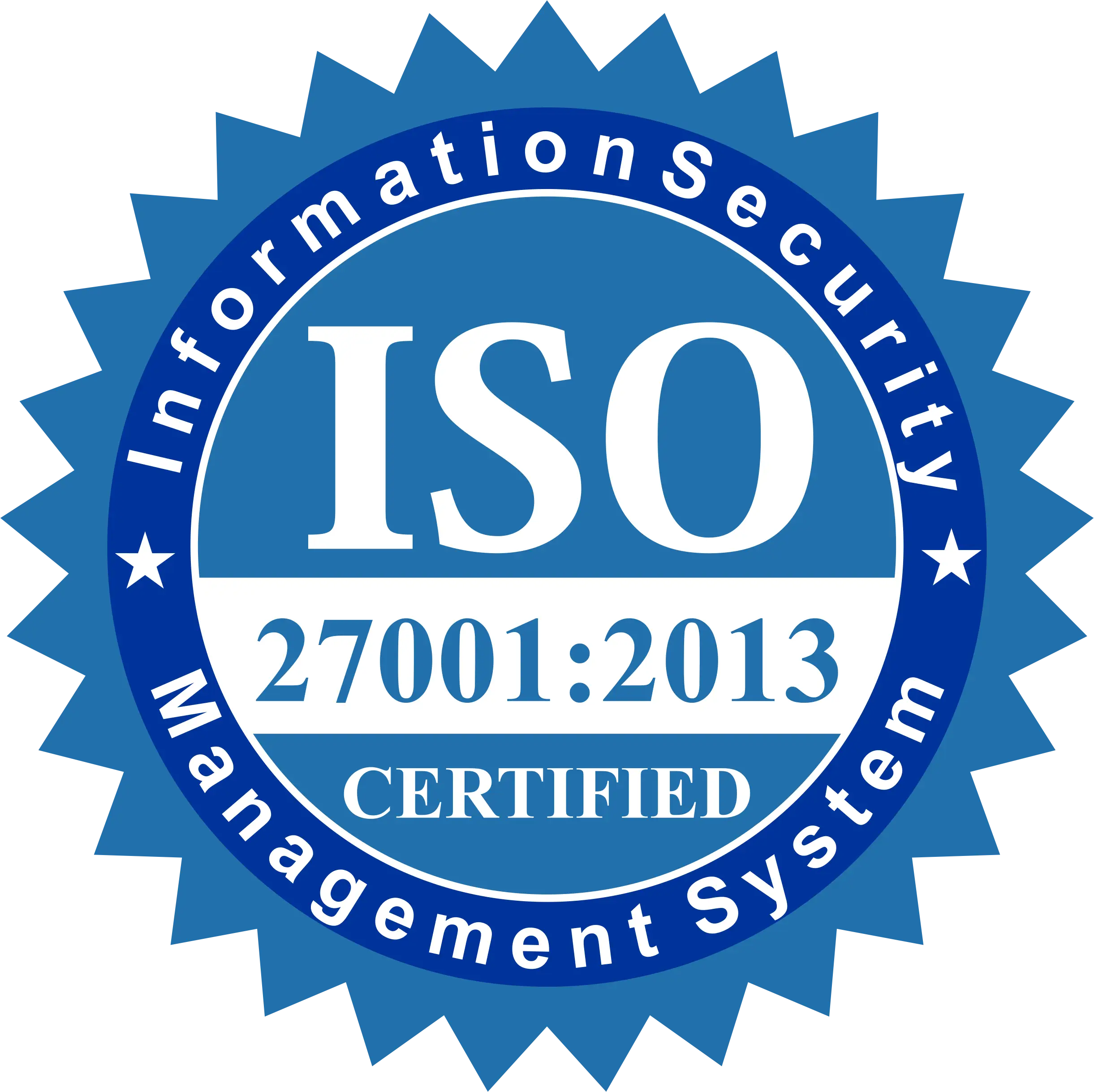 ISO 27001 Certification Seal Design