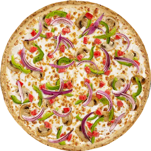 Vegetable Pizza for a Meal