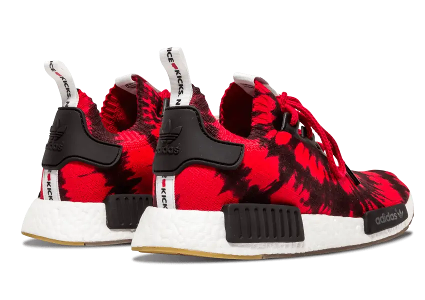 Stylish Red and Black Adidas Sneakers