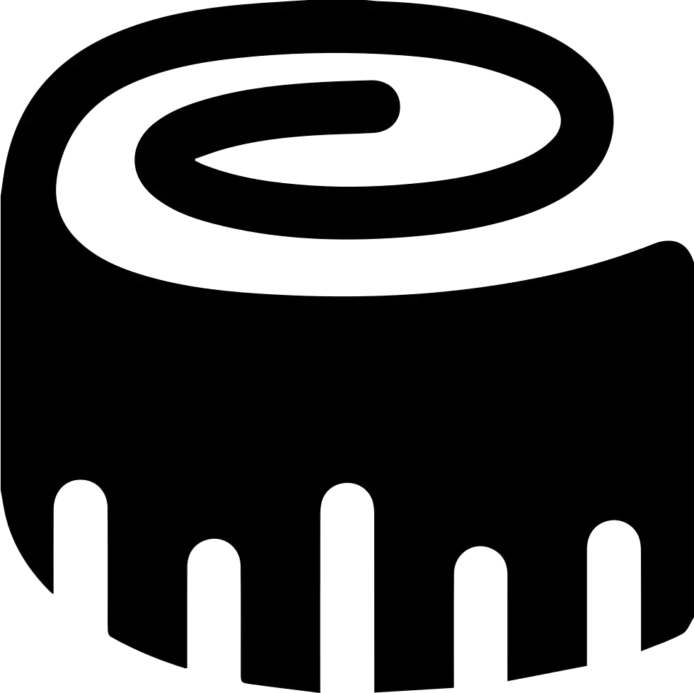 Minimalist Measuring Tape Icon Design