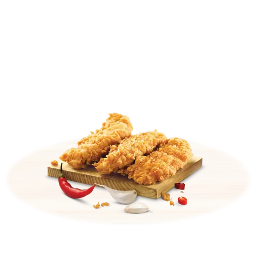 Crispy Fried Chicken Tenders with Spices