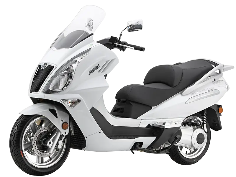 White Scooter for Personal Transport