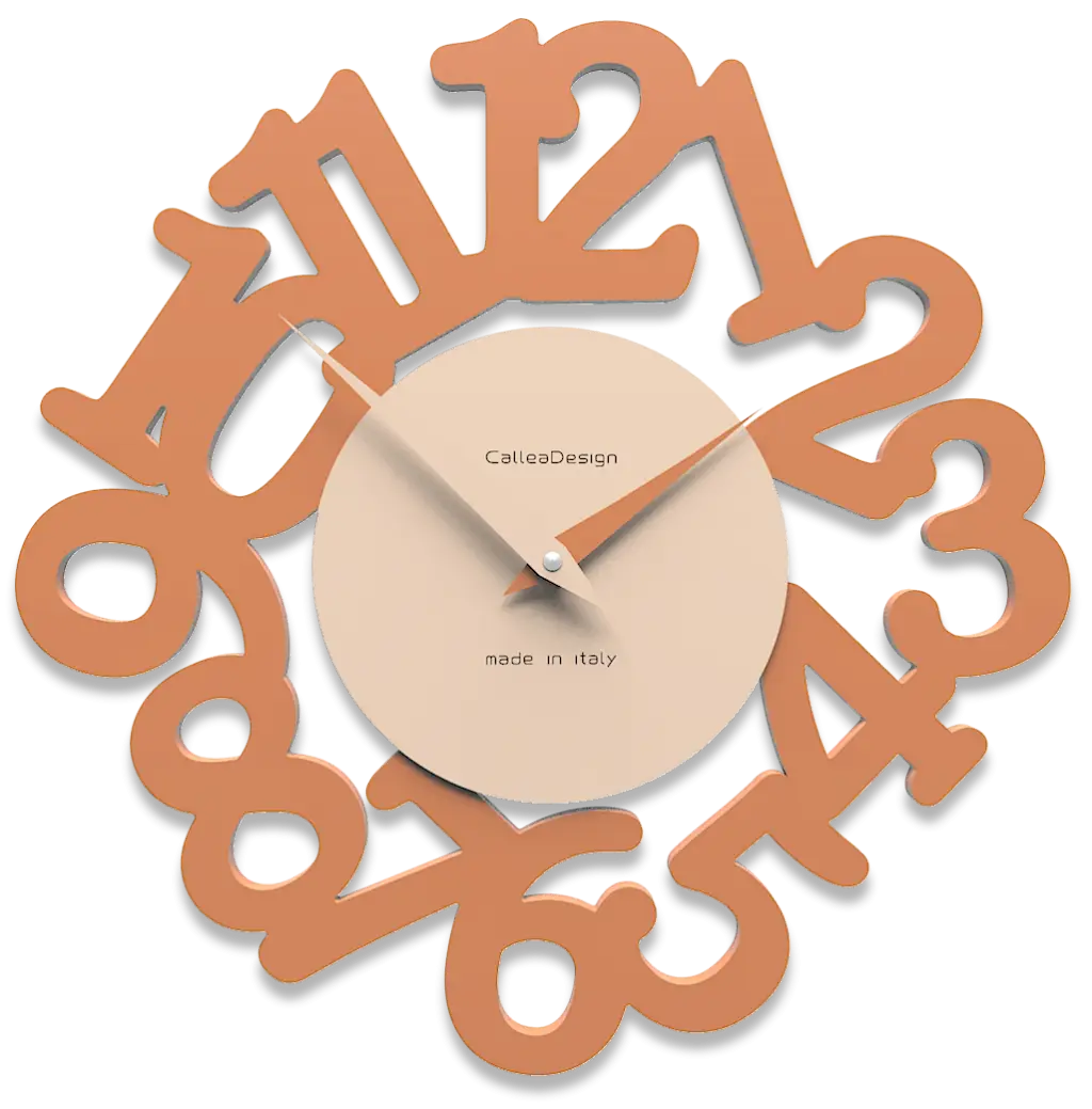 Abstract Wall Clock Design