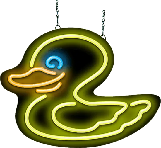 Neon Duck Sign