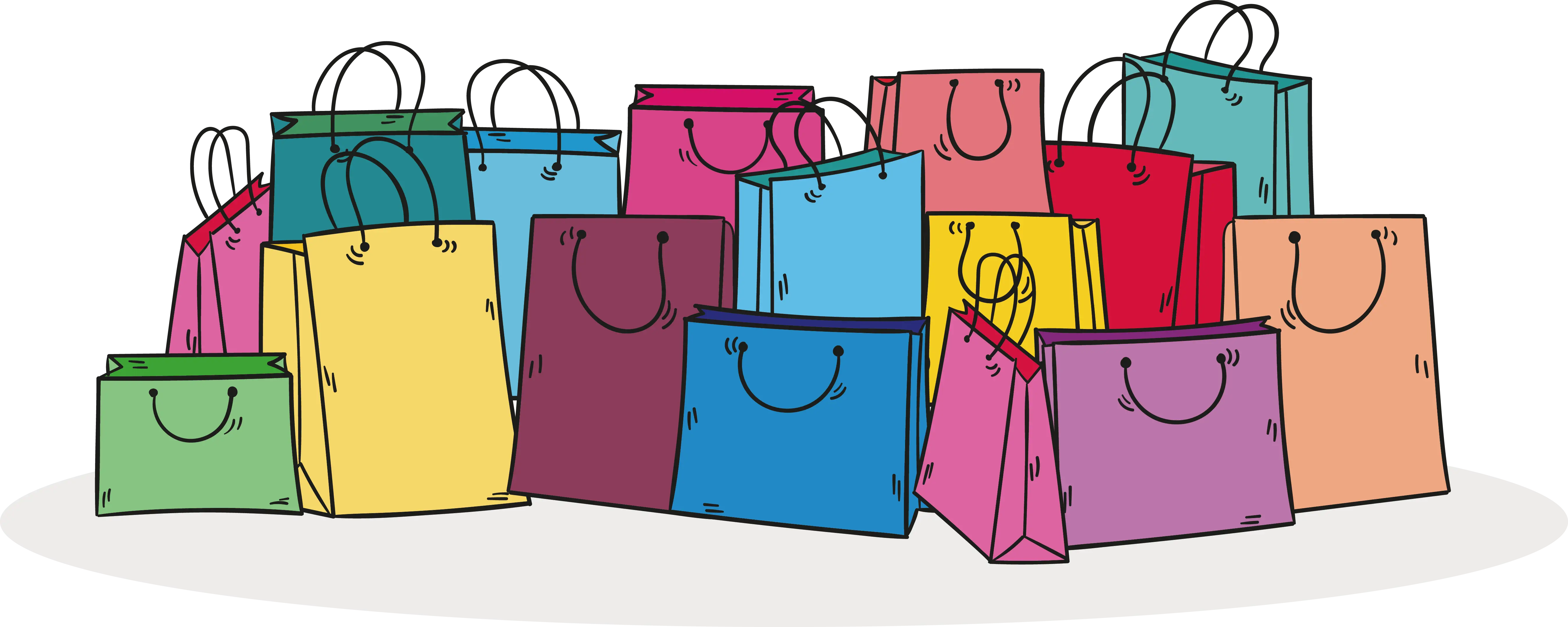 Colorful Shopping Bags
