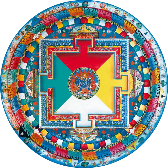 Colorful Mandala Art Design