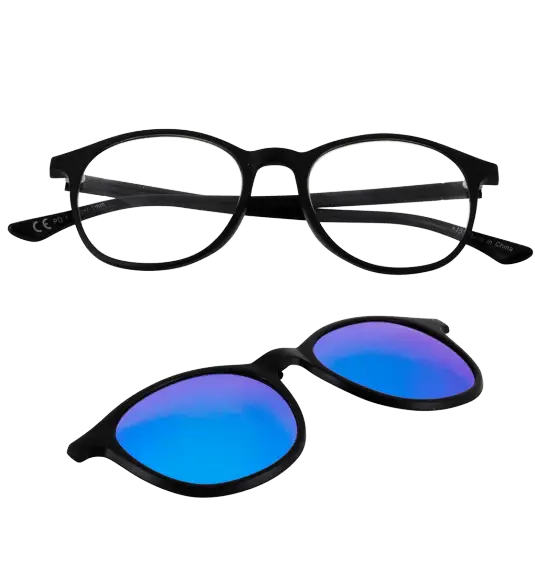 Stylish Glasses and Sunglasses Pair