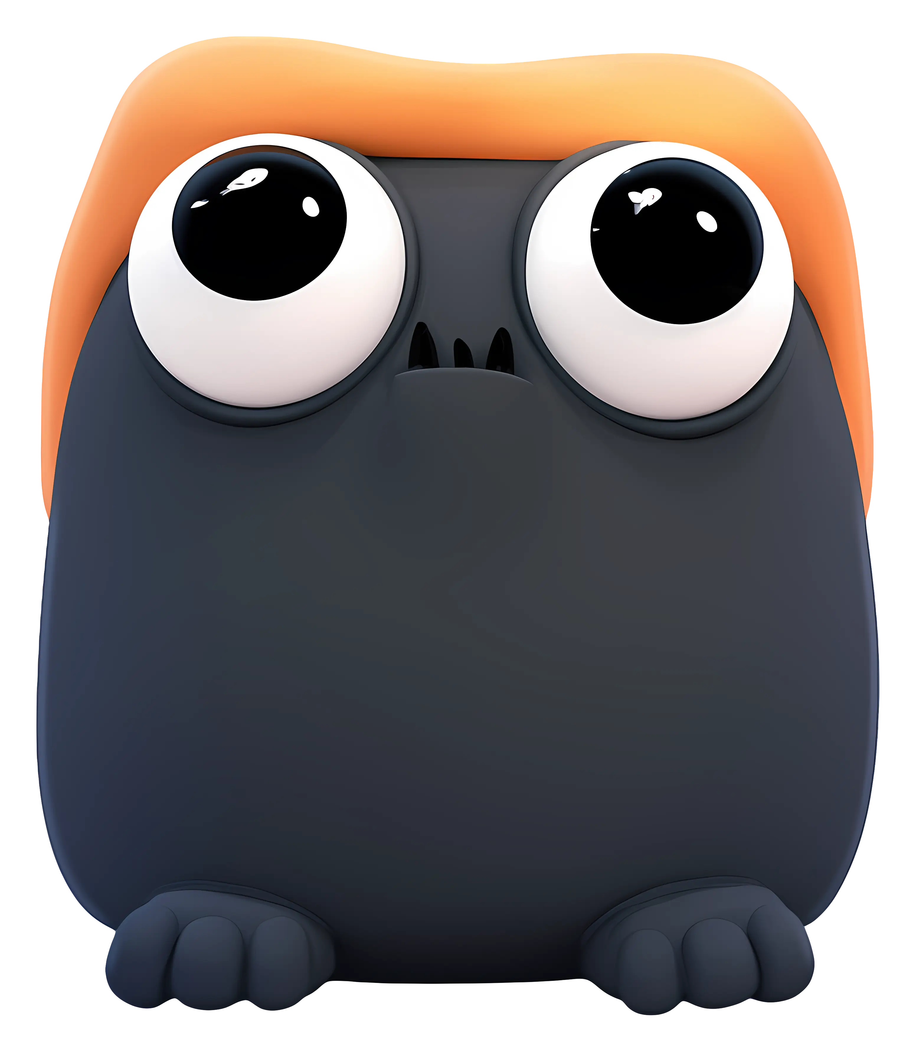 Cute Creature with Big Eyes