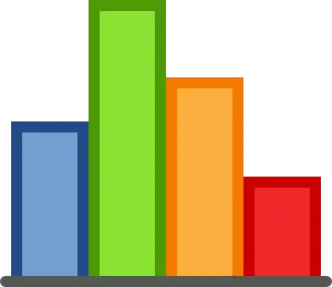 Colorful Bar Chart for Data Analysis