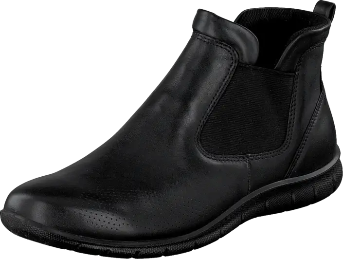 Black Leather Chelsea Boot for Stylish Wear