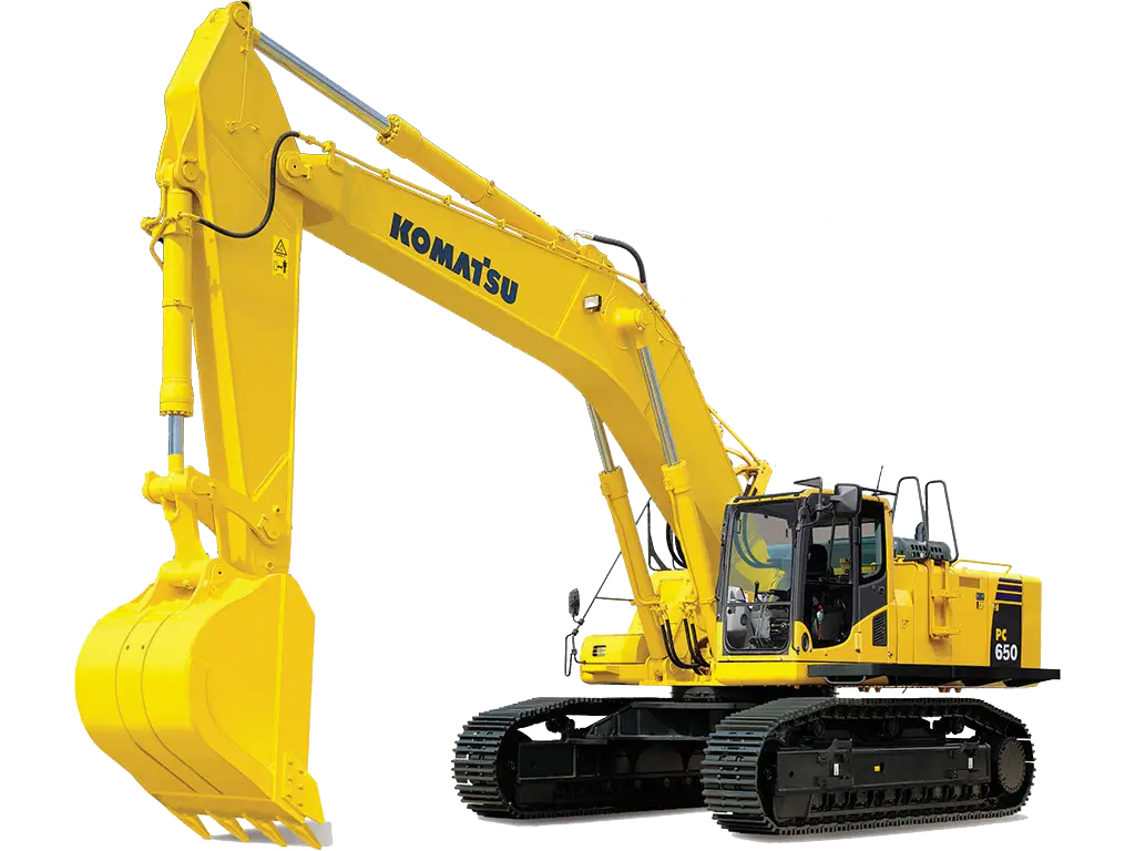 Yellow Excavator for Groundwork