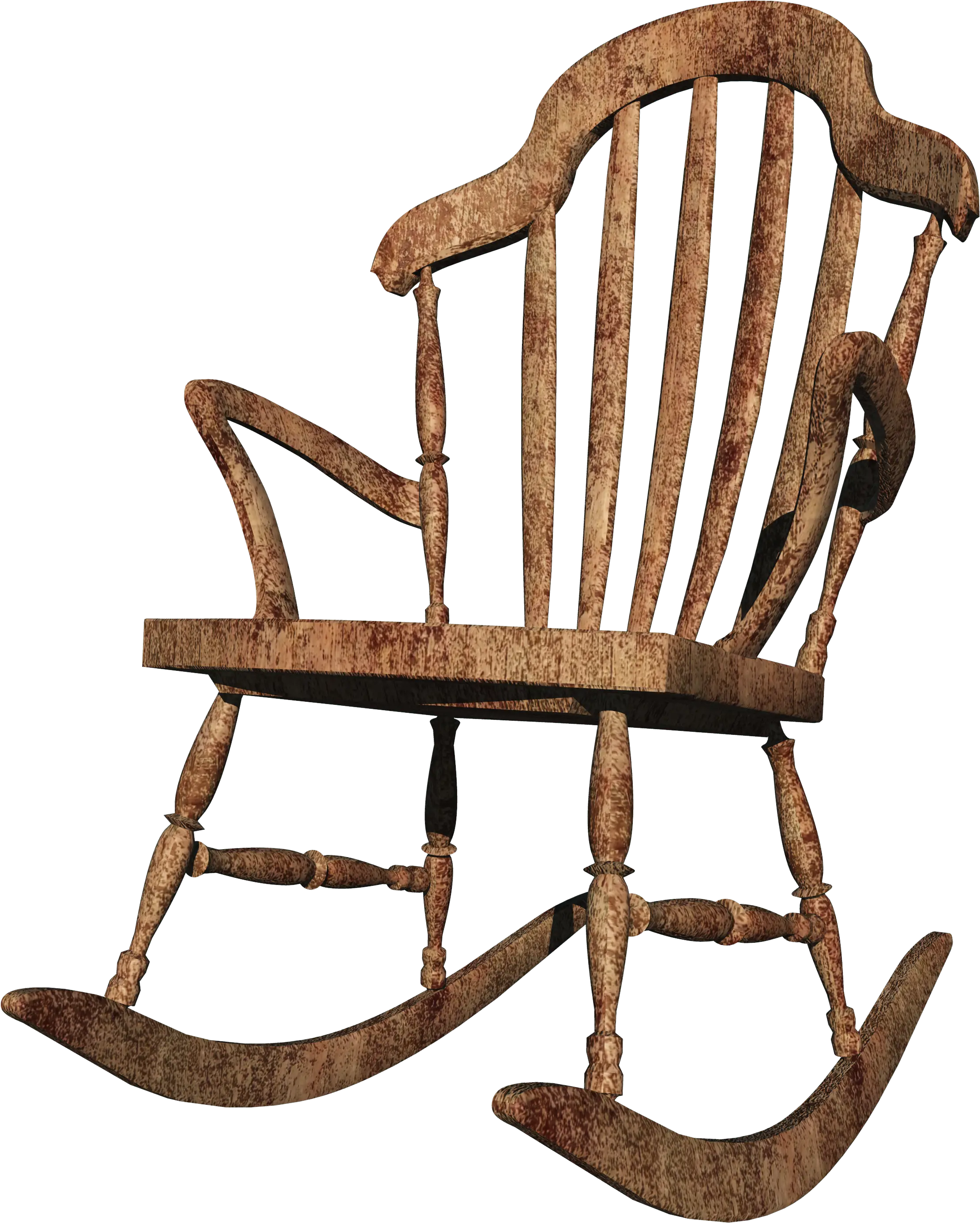 Vintage Wooden Rocking Chair