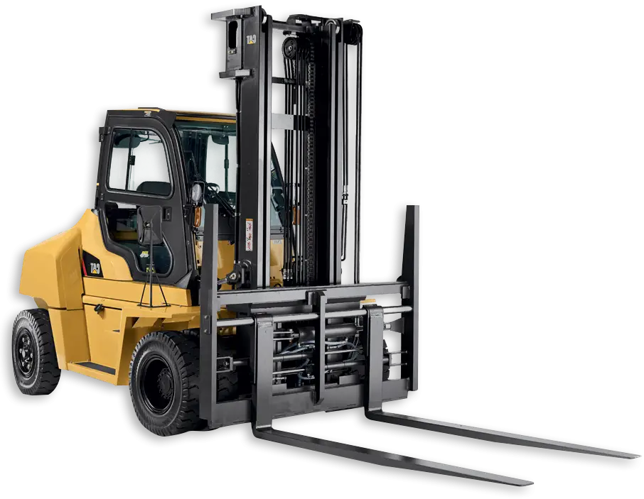 Yellow Forklift in Industrial Setting