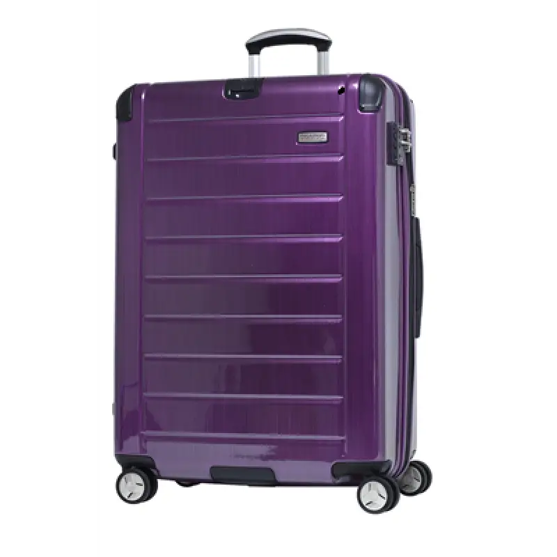Purple Wheeled Suitcase for Travel