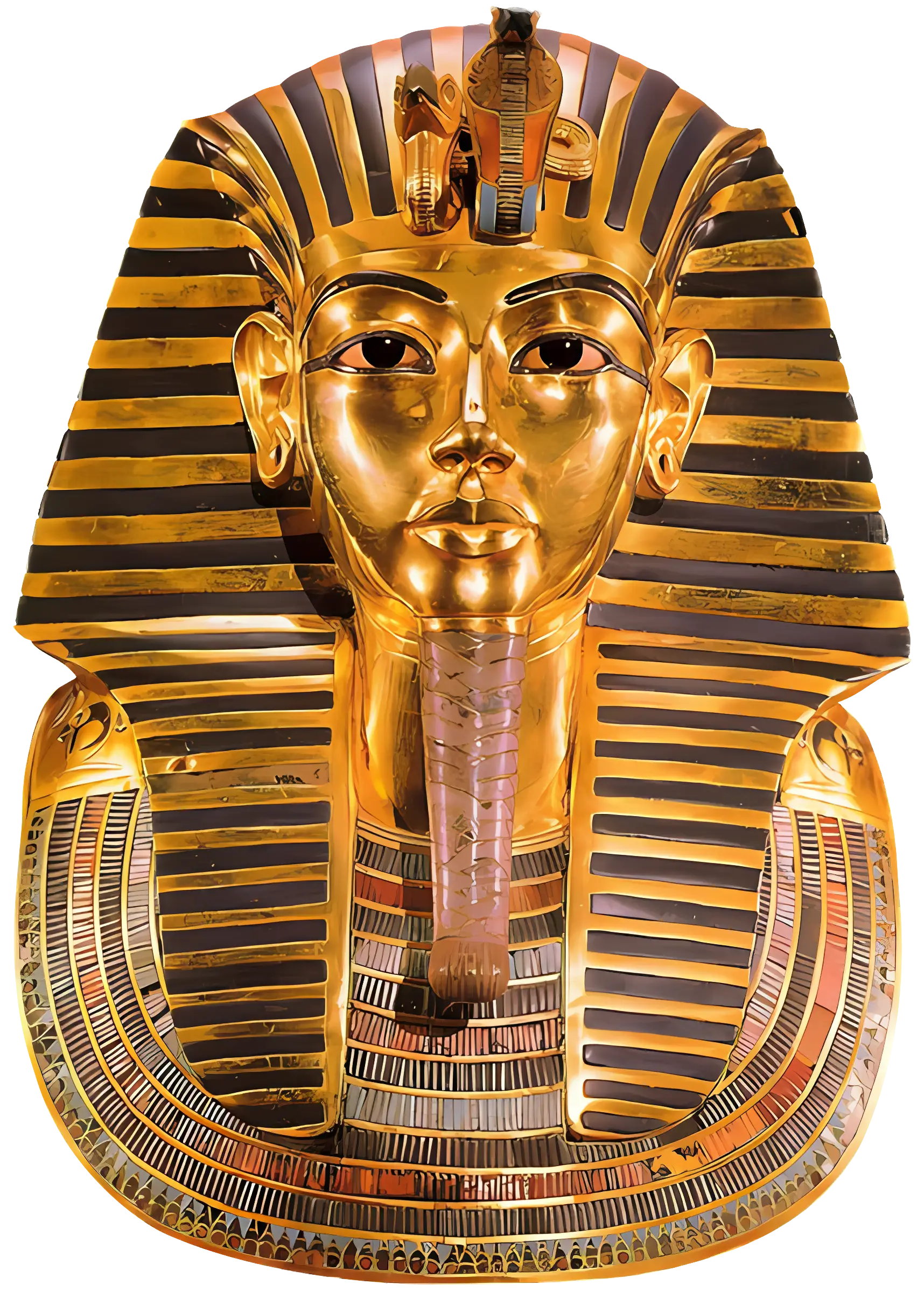 Golden Egyptian Pharaoh Mask