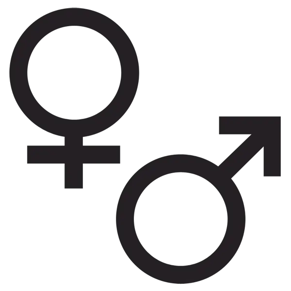 Male and Female Gender Symbols