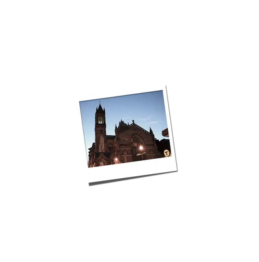 Church Building at Night