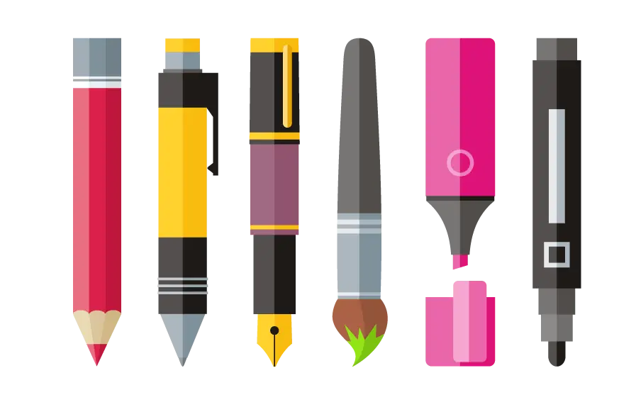 Various Writing Tools