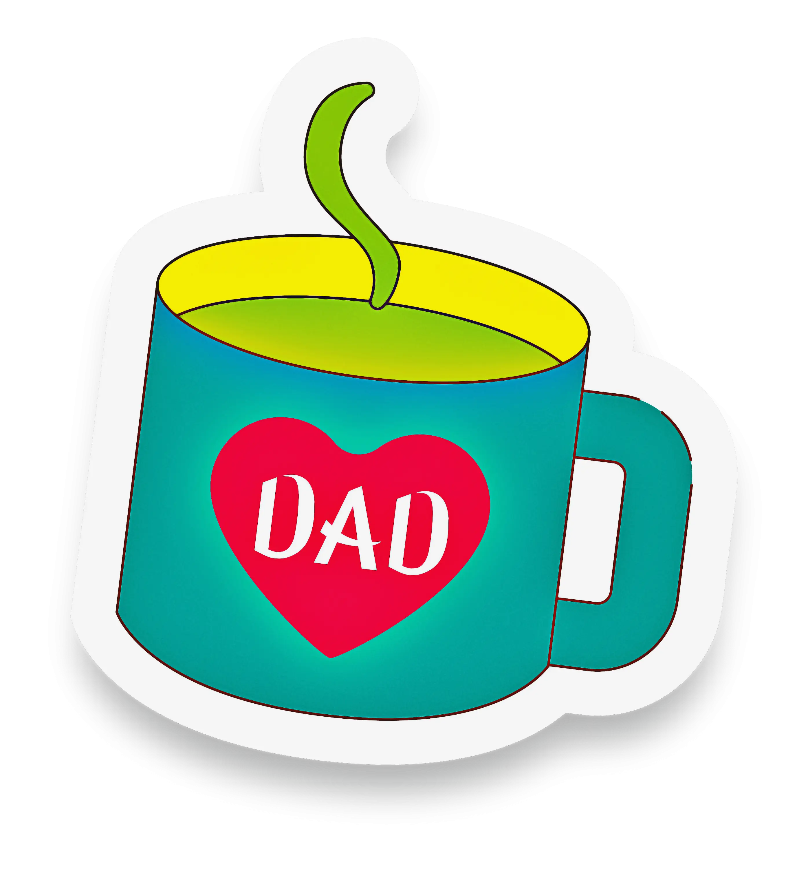 Dad Mug with Heart