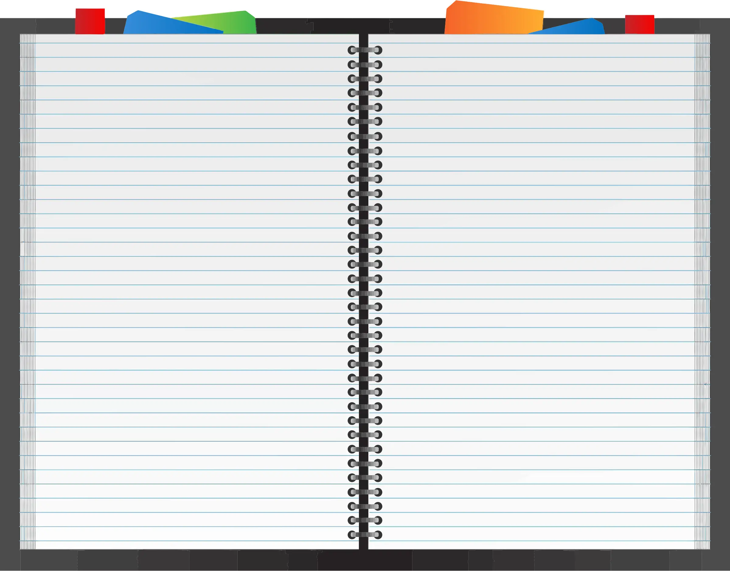 Open Spiral Notebook