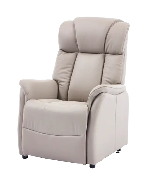 Beige Recliner Chair for Living Room Comfort