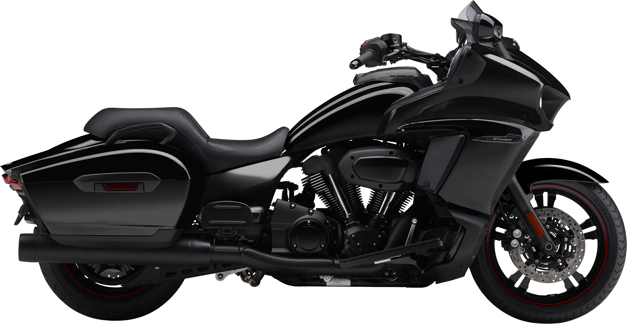 Black Motorcycle Illustration