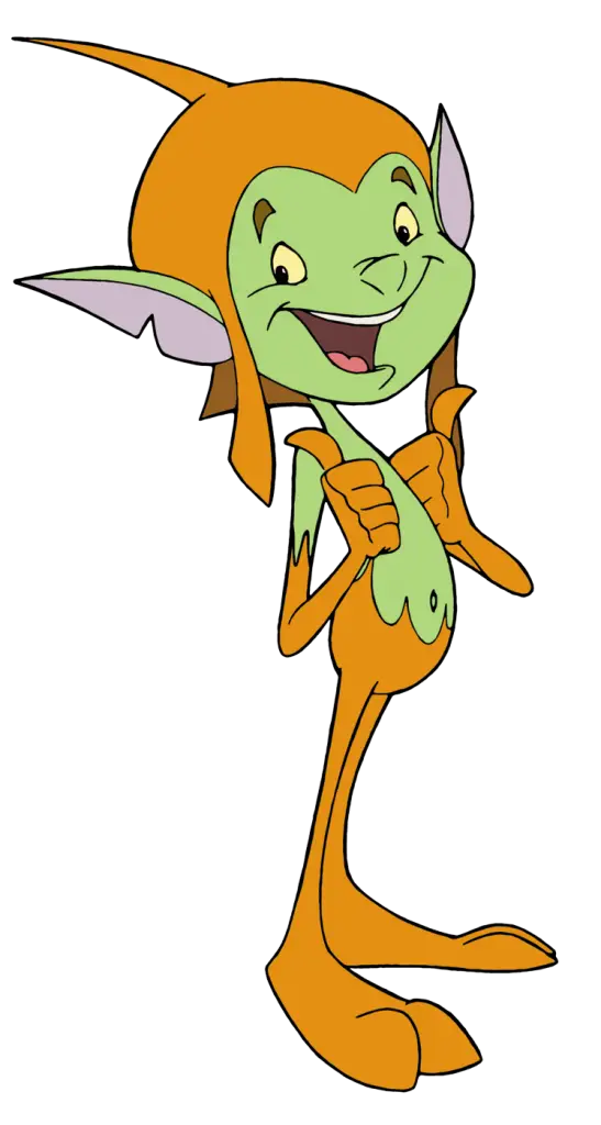 Smiling Cartoon Character