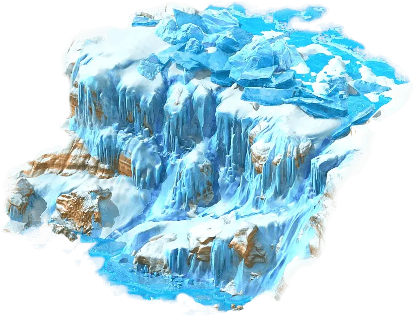 Snowy Mountain Landscape
