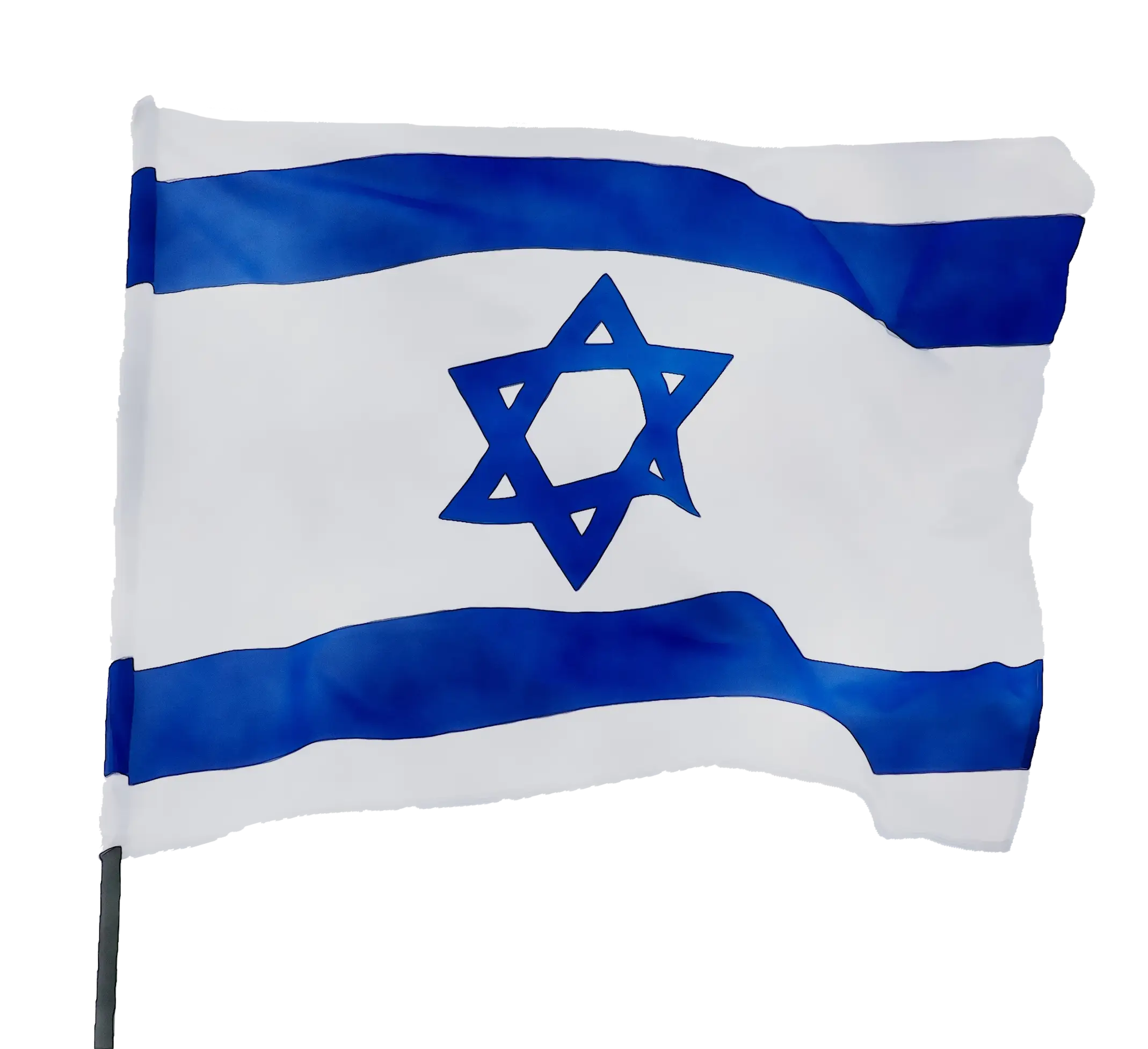 Israel National Flag with Star of David