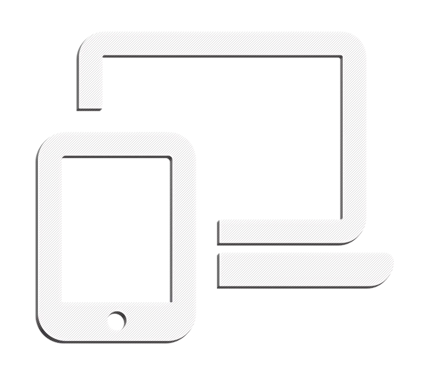 Tablet and Computer Outline