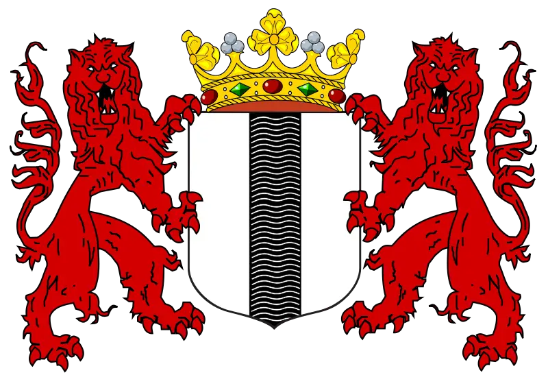 Royal Crest with Crown and Lions