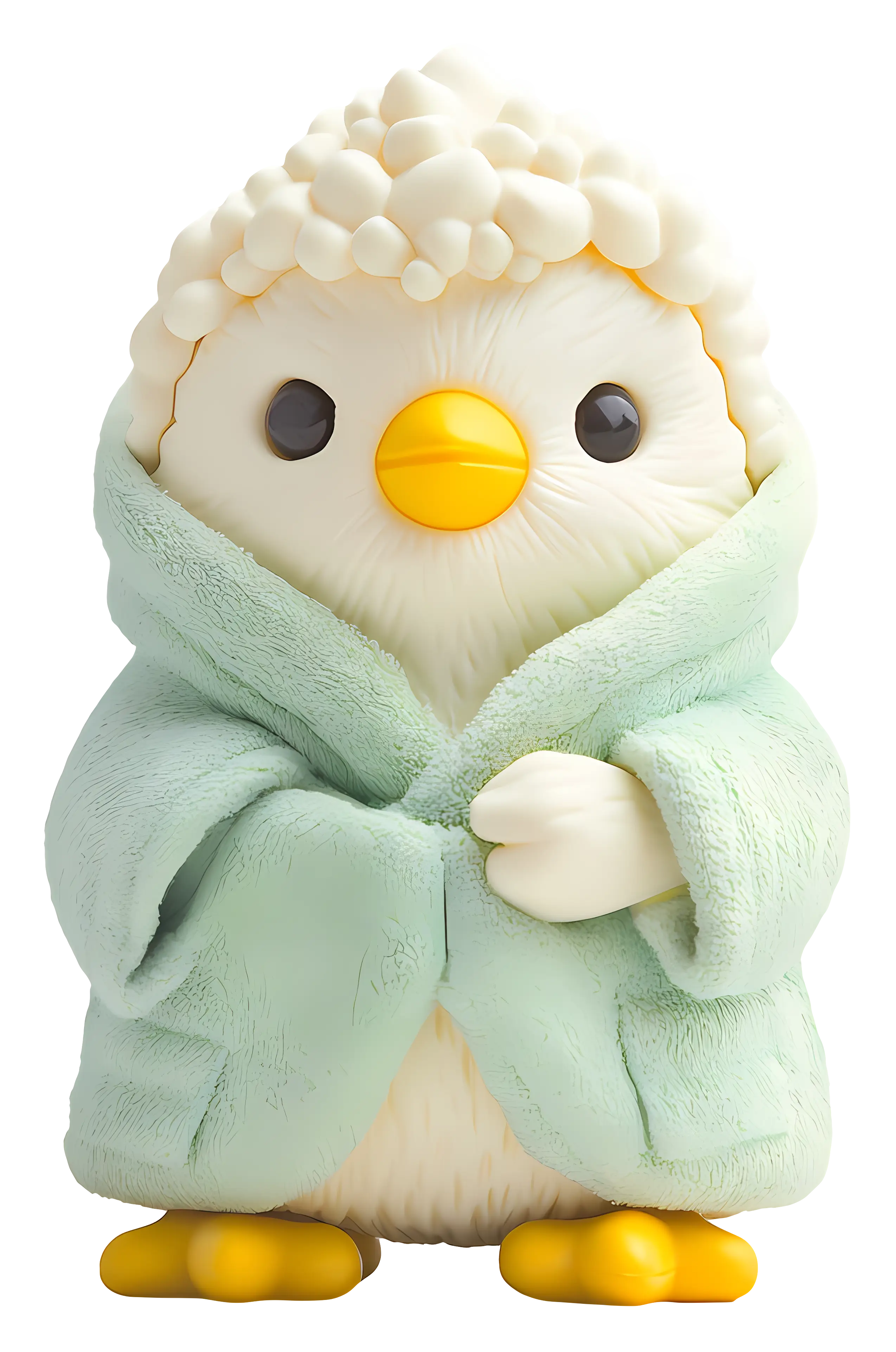 Cute Penguin in Robe
