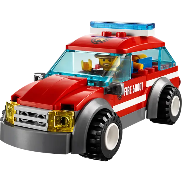 Red LEGO Fire Truck for Building Fun