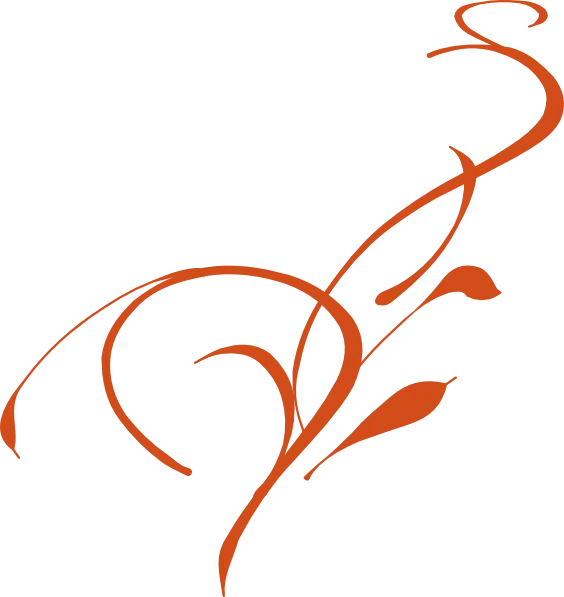 Floral Abstract Design with Elegant Curves