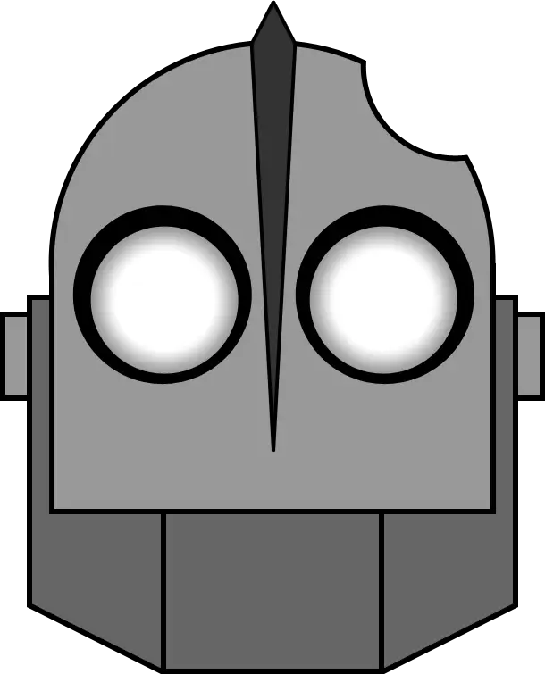 Cartoon Robot Head