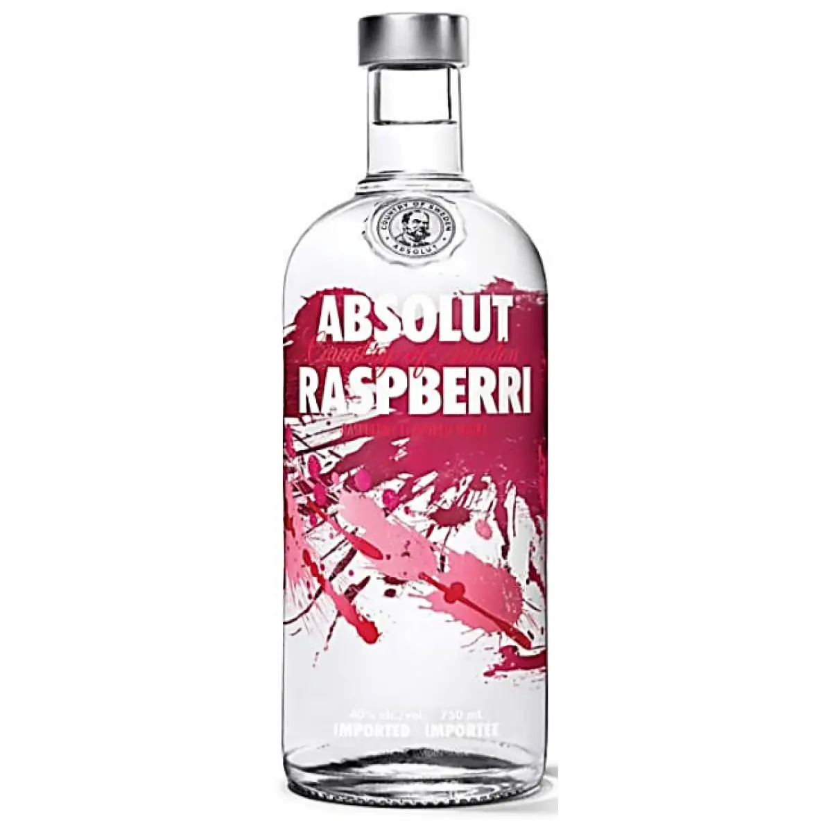 Absolut Raspberri Vodka Bottle