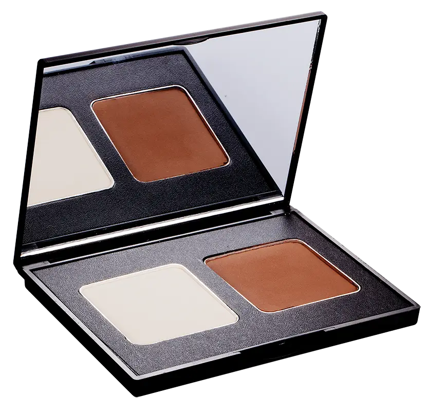 Compact Makeup Palette with Mirror