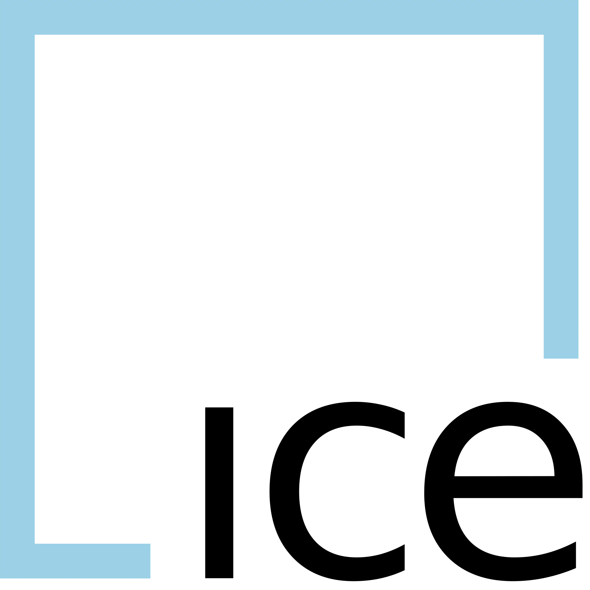 ICE Logo in Minimal Design