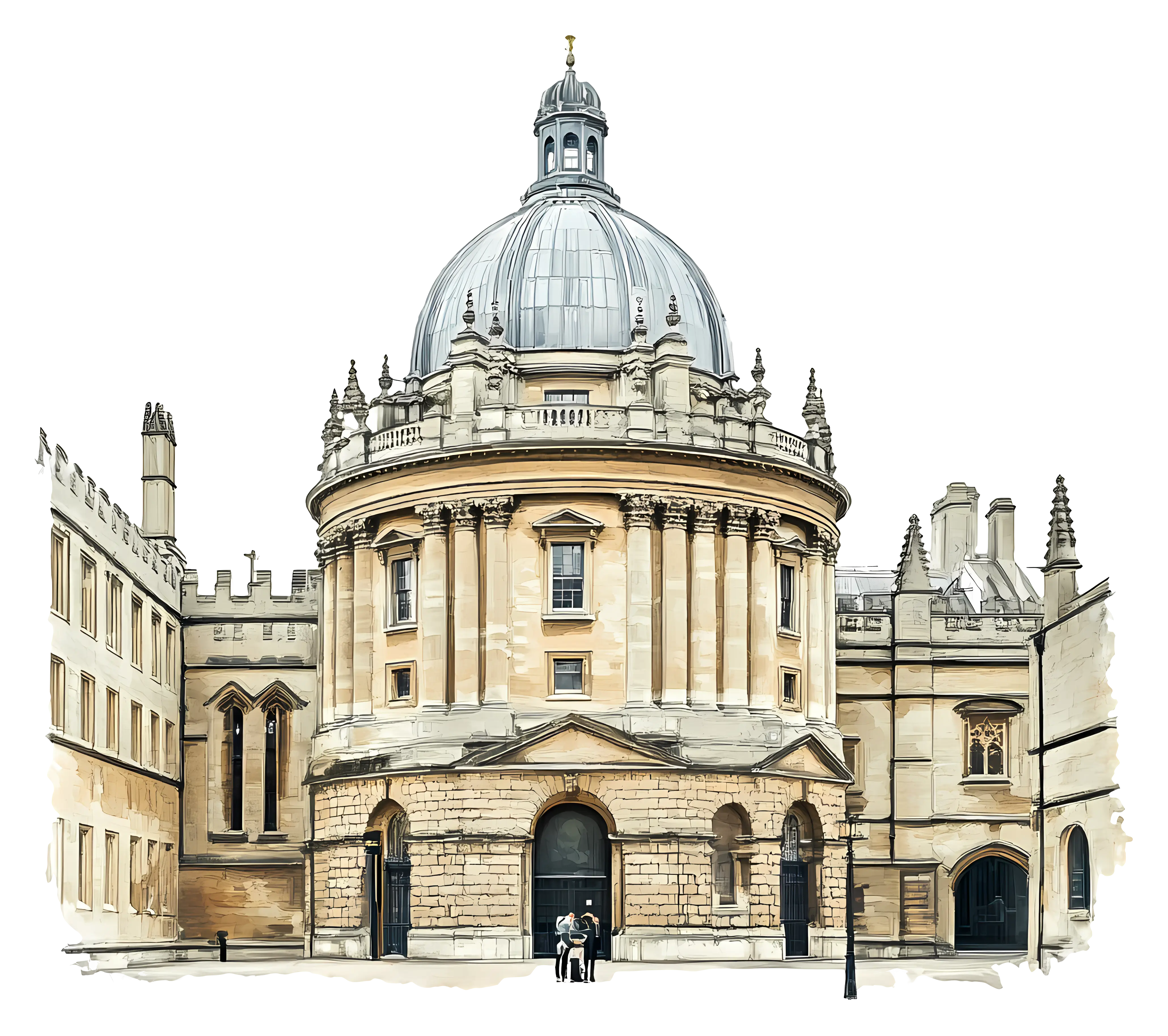 Historic Building with Dome