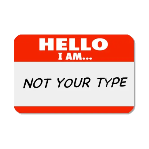 Name Tag with Message