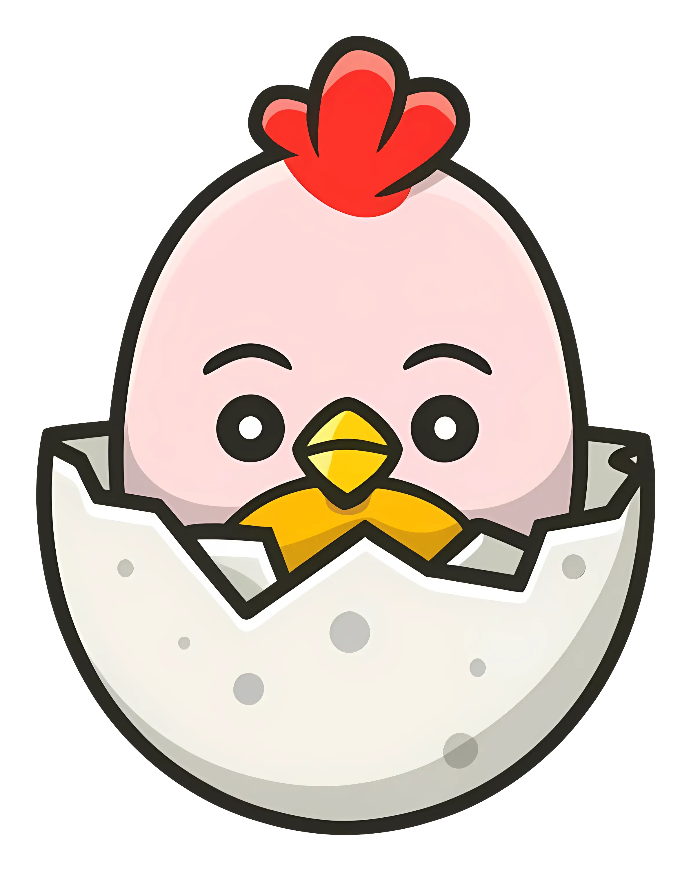 Cute Chicken Hatching