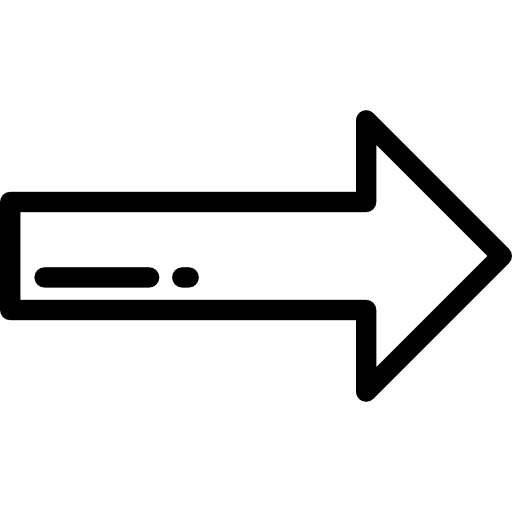 Right Arrow in Bold Design