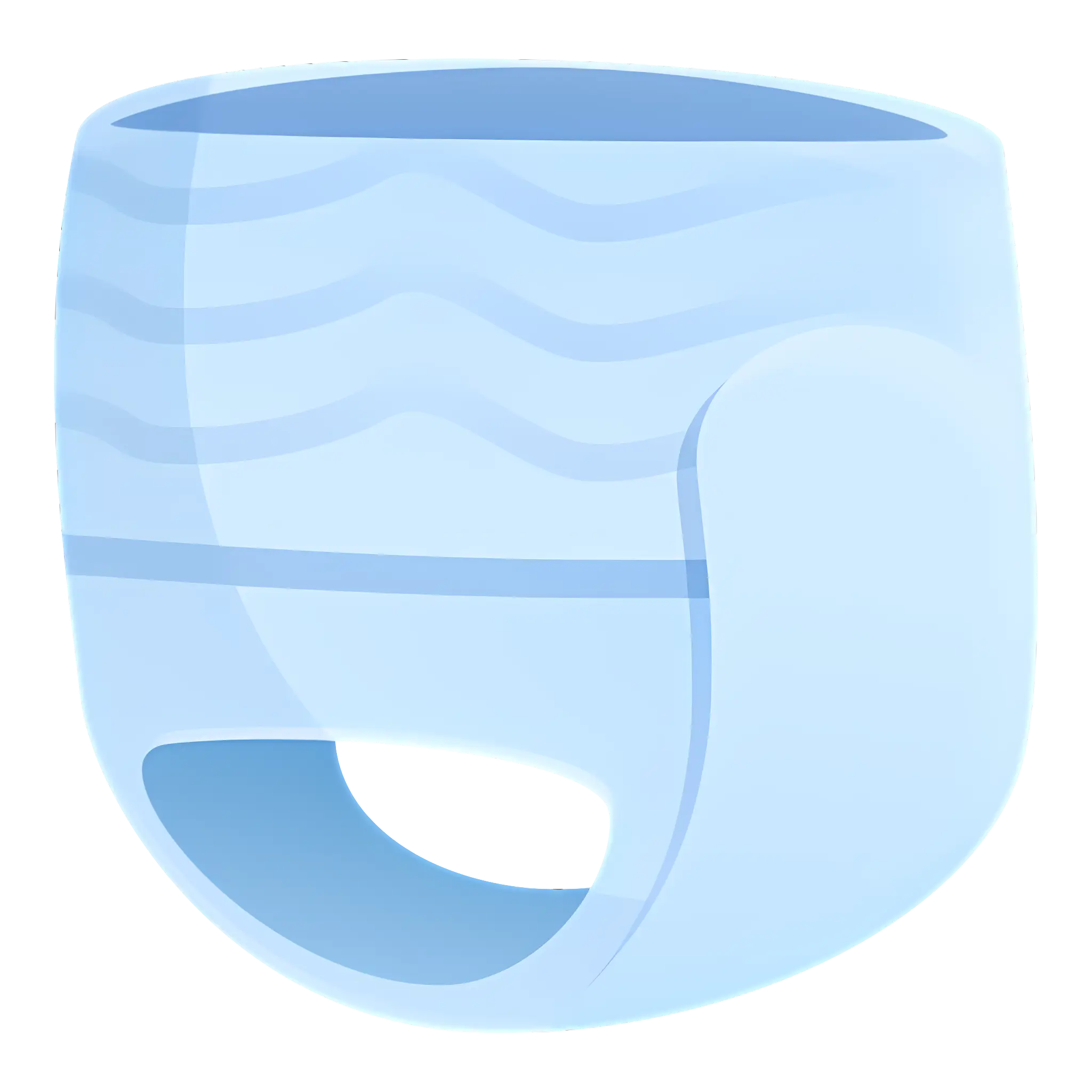 Blue Baby Diaper