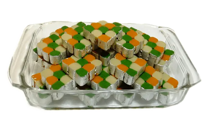 Colorful Sweets in Tray