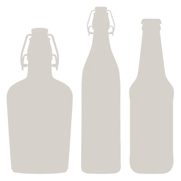 Silhouettes of Bottles and Containers