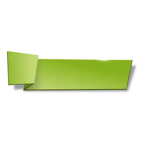 Green Ribbon Banner