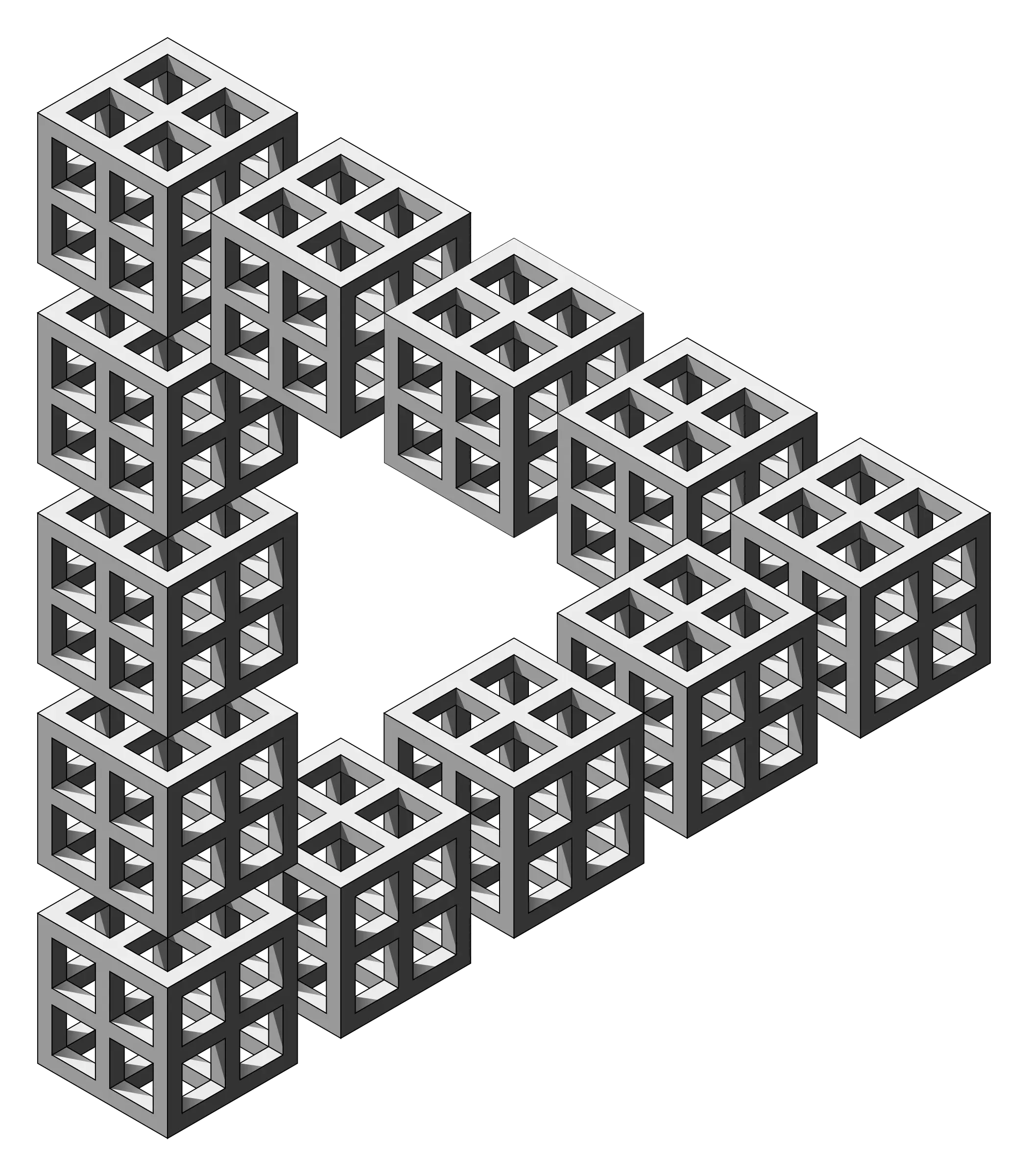 Geometric Impossible Triangle